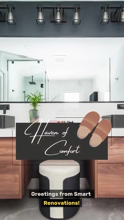 Comfort meets precision in this thoughtfully designed bathroom.