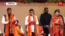 જામનગરના યુવા MLA રિવાબા બન્યા રાજ્યકક્ષાના મંત્રી, ક્રિકેટર પતિ રવિન્દ્ર જાડેજા રહ્યા શપથગ્રહણ સમારોહમાં હાજર