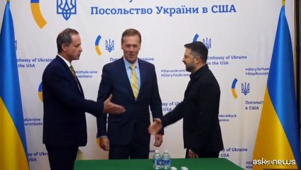 Zelensky incontra produttore americano missili Patriot e Tomahawk