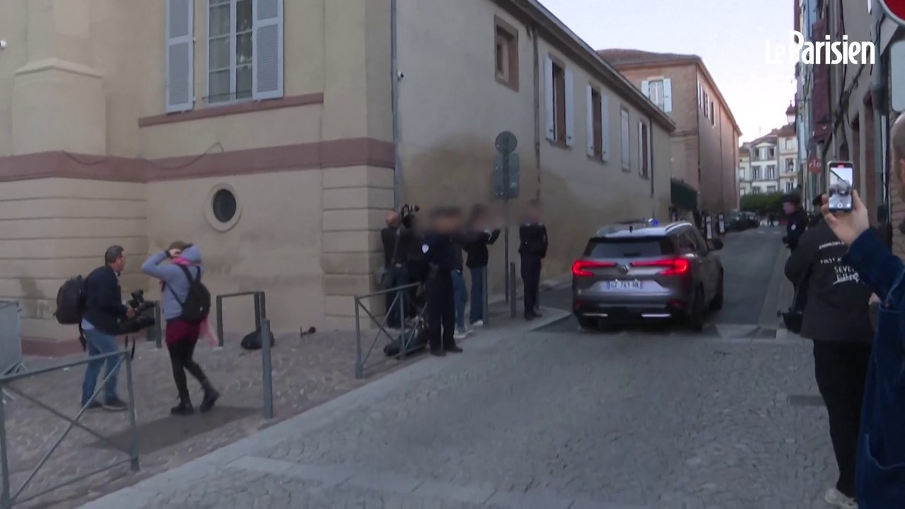 Verdict du procès Jubillar : arrivée de Cédric Jubillar au tribunal