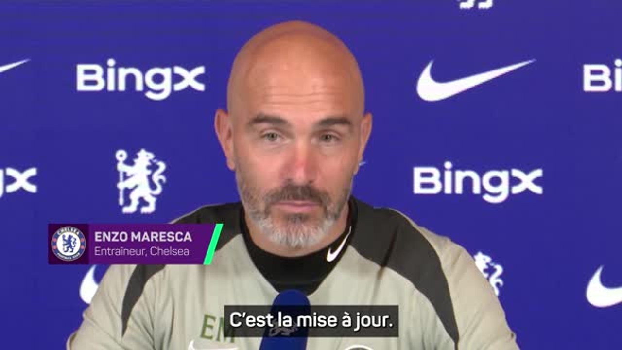 Chelsea - Enzo Maresca fait le point sur l’absence prolongée de Cole Palmer