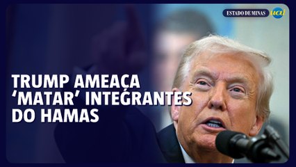 Trump ameaça 'matar' membros do Hamas se execuções em Gaza não pararem