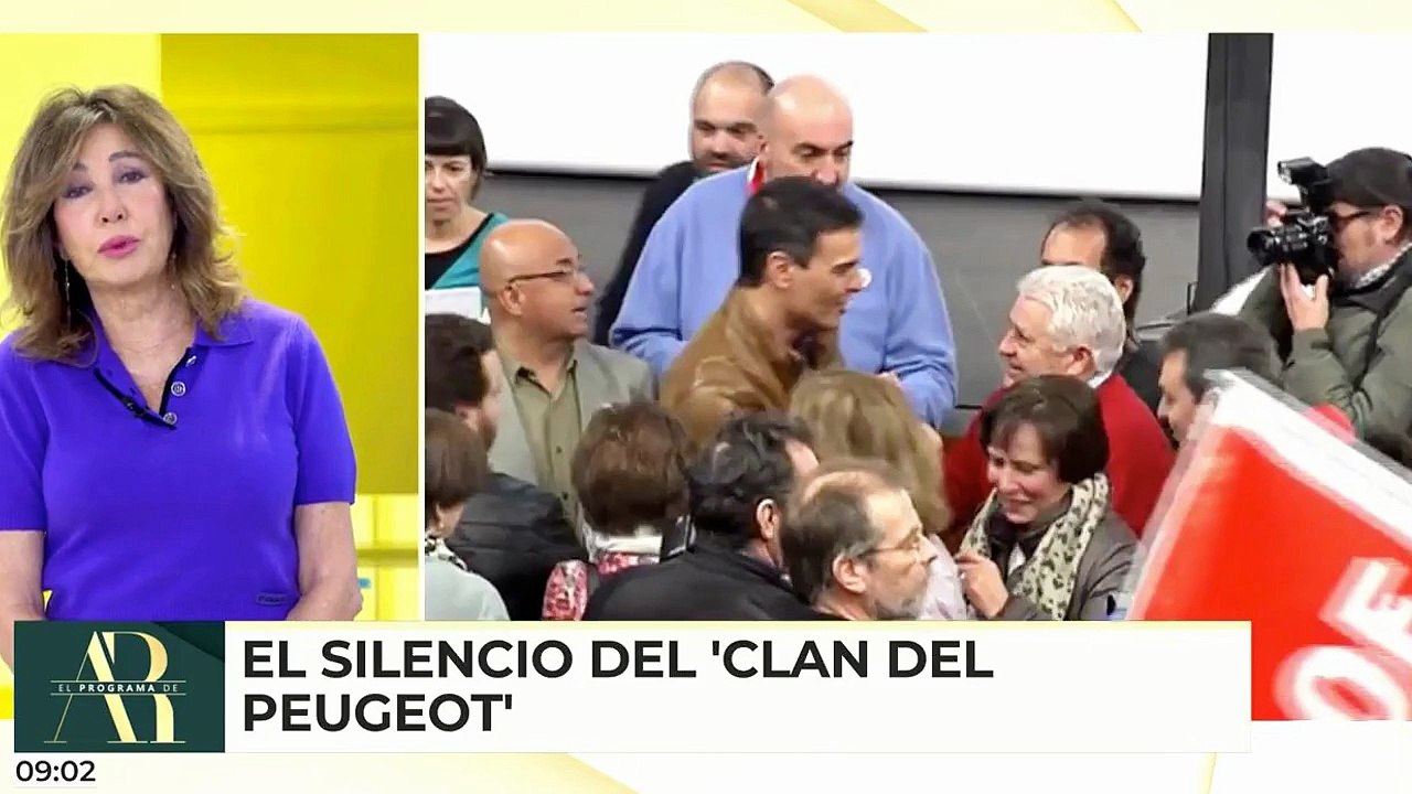 Ana Rosa trolea a Sánchez, Ábalos, Koldo y Cerdán: "Son los pasajeros callados del Peugeot"