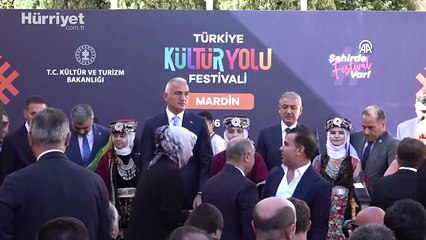 Kültür ve Turizm Bakanı Ersoy, Mardin Kültür Yolu Festivali açılışında konuştu