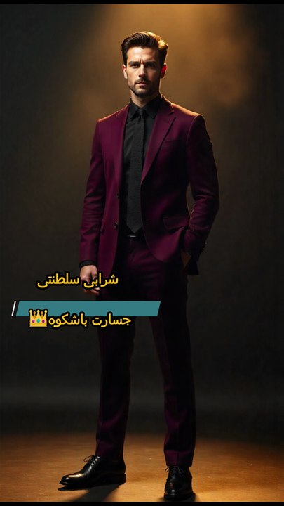 استایل شرابی: رمز جذابیت و قدرت در پوشش مردانه