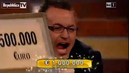 La macchina del tempo. 17 marzo 2012. Vittoria di 1.000.000 euro ad Affari Tuoi