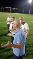 LE MOT DE NAIMA LAOUADI ET CHIKH ELHOCINE ENTRAINEURS DE LA JSK ET MINIMES DE JSSN RESPECTIVEMENT A LA FIN DU MATCH