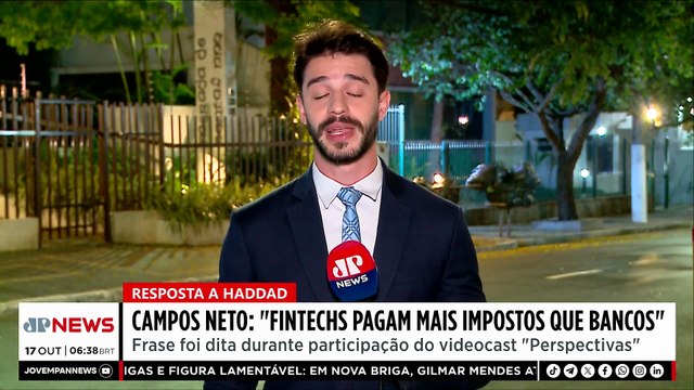 Campos Neto diz que fintechs já pagam mais impostos que bancos