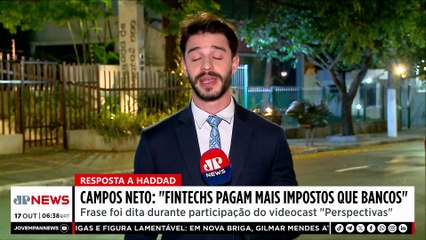 Campos Neto diz que fintechs já pagam mais impostos que bancos
