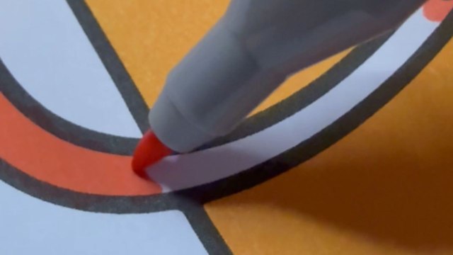 Satisfying coloring inspired by beach trip with nephews flows smoothly within lines