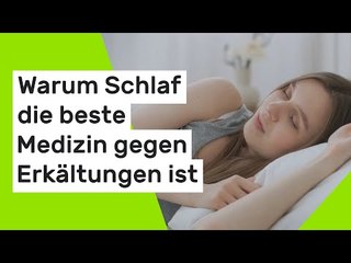 Warum Schlaf die beste Medizin gegen Erkältungen ist