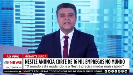 Nestlé anuncia corte de 16 mil empregos para reduzir custos; Bruno Meyer comenta