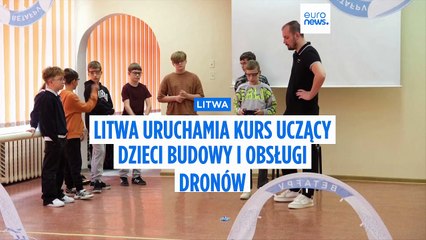 Litwa uruchamia program uczący dzieci budowy i obsługi dronów