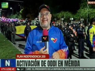 Inició el Plan Independencia 200 con la activación de la ODDI del estado Mérida