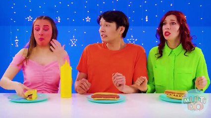 100  Food Layers  Multi DO Challenge By Kidzeee!