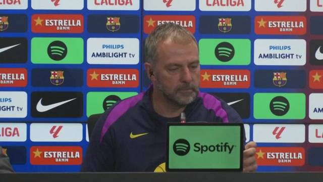 HANSI FLICK, full press conference ahead of FC BARCELONA vs GIRONA in LALIGA