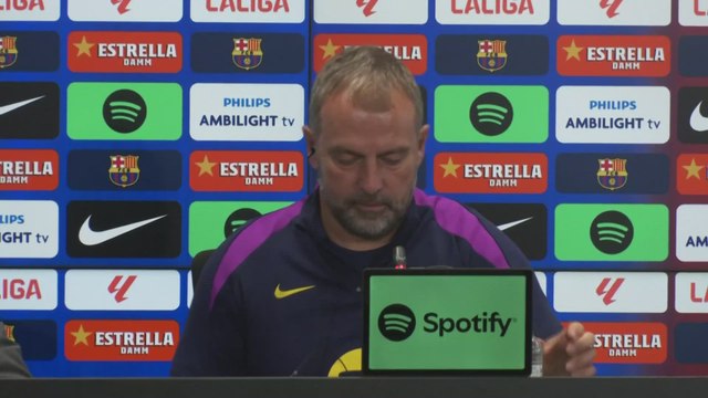 HANSI FLICK, rueda de prensa COMPLETA en la PREVIA del FC BARCELONA vs GIRONA de LALIGA