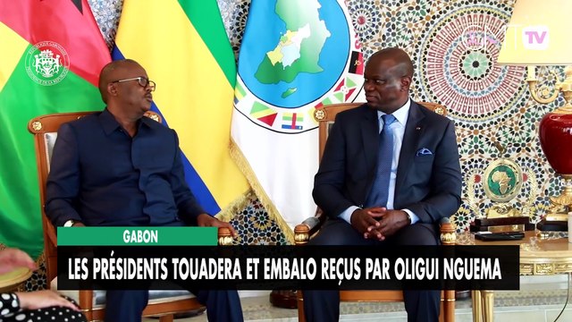 [#Reportage] Gabon : les présidents Touadera et Embalo reçus par Oligui Nguema
