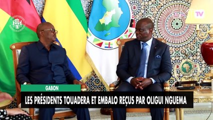 [#Reportage] Gabon : les présidents Touadera et Embalo reçus par Oligui Nguema