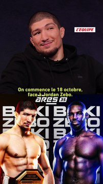 Champion UFC, revanche face à Doumbè... Baki réagit aux prédictions faites par une IA sur la suite de sa carrière - MMA - ARES