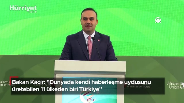 Bakan Kacır: Dünyada kendi haberleşme uydusunu üretebilen 11 ülkeden biri Türkiye