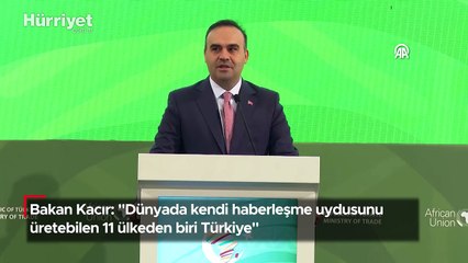Bakan Kacır: "Dünyada kendi haberleşme uydusunu üretebilen 11 ülkeden biri Türkiye"