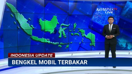 Bengkel Mobil di Kembangan Terbakar, Api Diduga dari Ruang Oven Pengecatan | INDO UPDATE