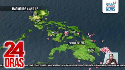 Dati nang lumilindol sa phl araw-araw; nagkataon lang na malalakas ang ilan nitong huli -  PHIVOLCS | 24 Oras