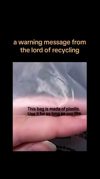 Lore of Recycling #recycle #lordoftherings The Lord of Recycling