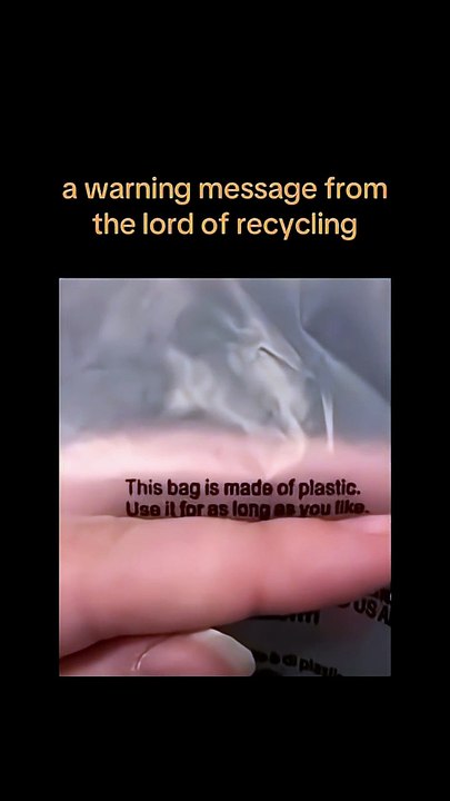 Lore of Recycling #recycle #lordoftherings The Lord of Recycling