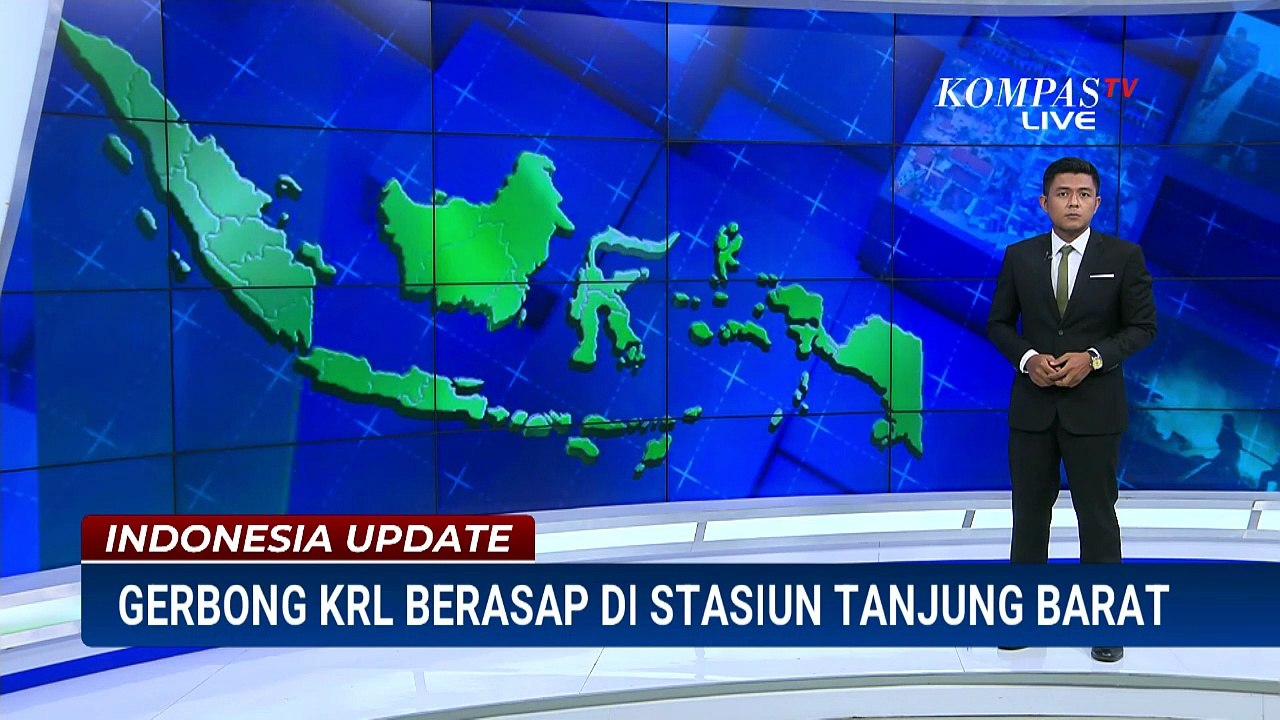 KRL Bogor-Jakarta Kota Keluarkan Asap di Stasiun Tanjung Barat, Penumpang Panik | INDO UPDATE