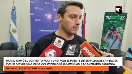 Brasil firmó el contrato para construir el Puente Internacional San Javier–Porto Xavier