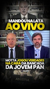 Mandou na lata ao vivo - Roberto Motta revela verdades na bancada da Jovem Pan IRRETOCÁVEL!