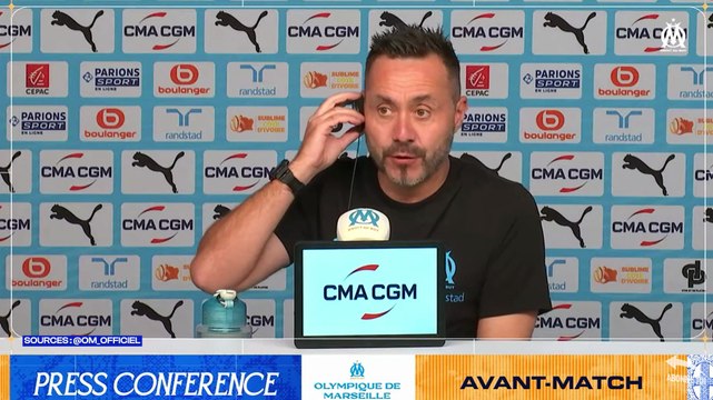 Roberto De Zerbi évoque le calendrier d'enfer de l'OM