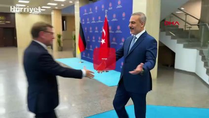Dışişleri Bakanı Hakan Fidan Alman mevkidaşı ile görüştü