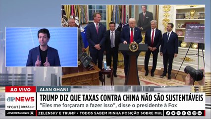 Trump diz que taxas contra China não são sustentáveis; Alan Ghani analisa