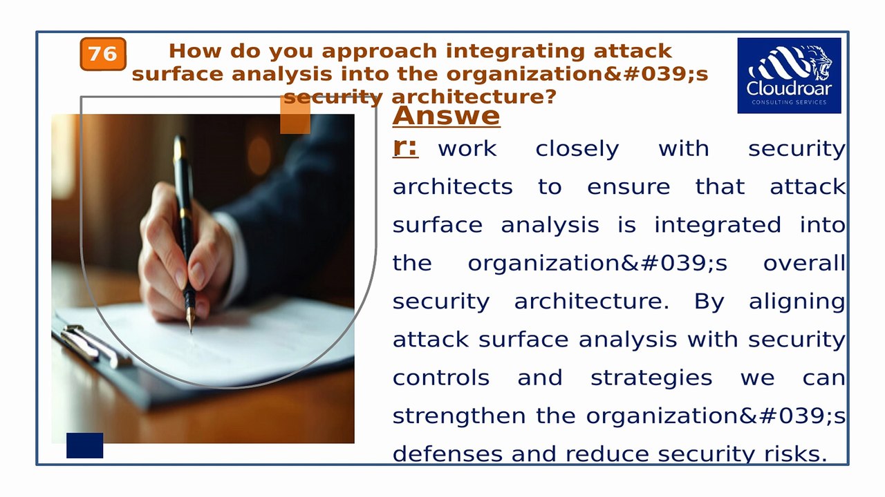 Top 10 Attack Surface Analyst Interview Questions and Answers For 2025 | Part 7