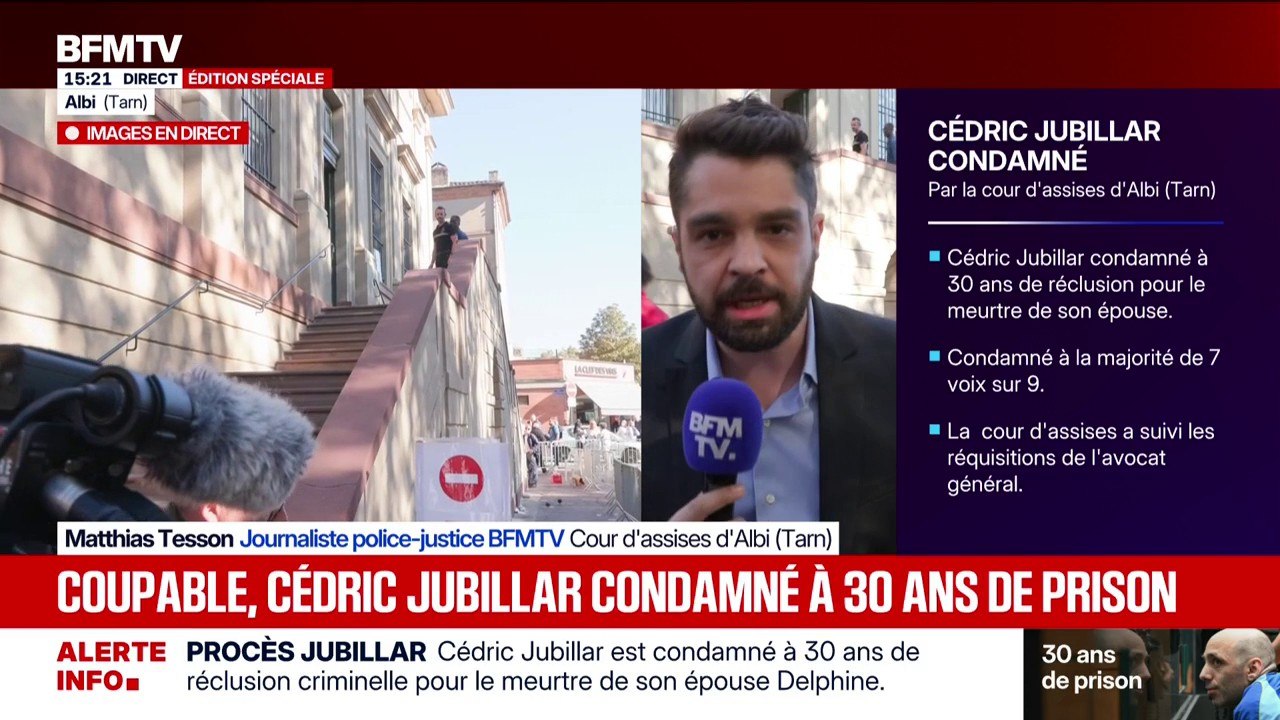 Procès de Cédric Jubillar: entre tensions et impatience au tribunal d'Albi, le récit du verdict