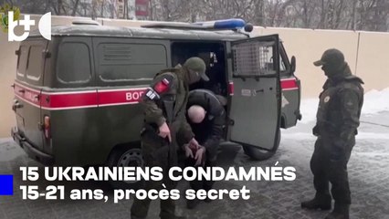 La Russie condamne 15 combattants ukrainiens à 15-21 ans de prison
