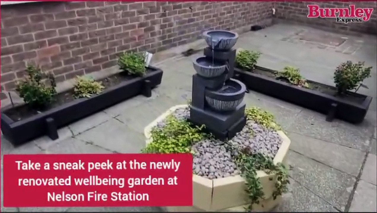 Take a little tour around the newly renovated wellbeing garden at Nelson Fire Station