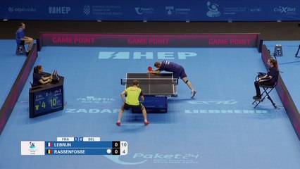 Tennis de Table : La France Domine la Belgique et Accède aux Demi-Finales des Championnats d'Europe 🇫🇷