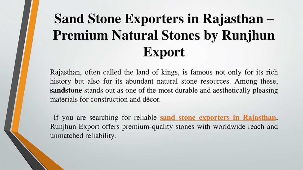 Runjhun Export