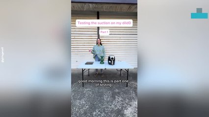 Testing the Suction Power of Special Toy