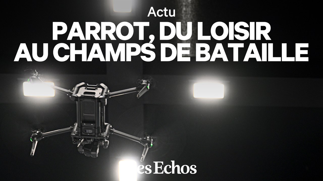 Du loisir au champs de bataille : Parrot, le drone français, reprend son envol