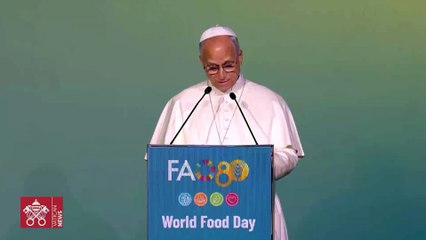 El Papa León XIV pide en la FAO voluntad real y no "solemnes declaraciones" para acabar con el hambre
