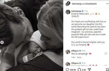 Brooks Laich and his fiancée welcome their first child