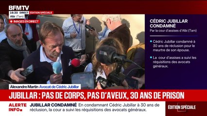Condamnation de Cédric Jubillar: "Le premier sentiment était la déception", déclare Me Alexandre Martin, son avocat