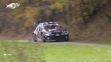 Rallye d'Europe centrale - Ogier leader, Rovenperä au contact