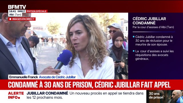 Condamnation de Cédric Jubillar: Sur des éléments du dossier, nous avons considéré que cette enquête était extrêmement peu satisfaisante , dit Me Emmanuelle Franck, avocate de Cédric Jubillar