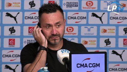 De Zerbi : “On va droit au but… si le match nous le permet”